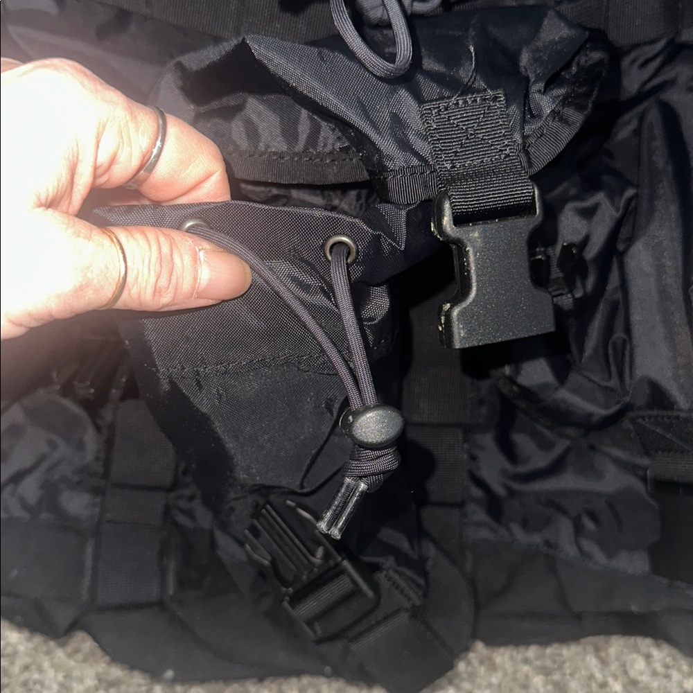 Large Black Tactical ,rucksack Backpack - Picture 8 of 10